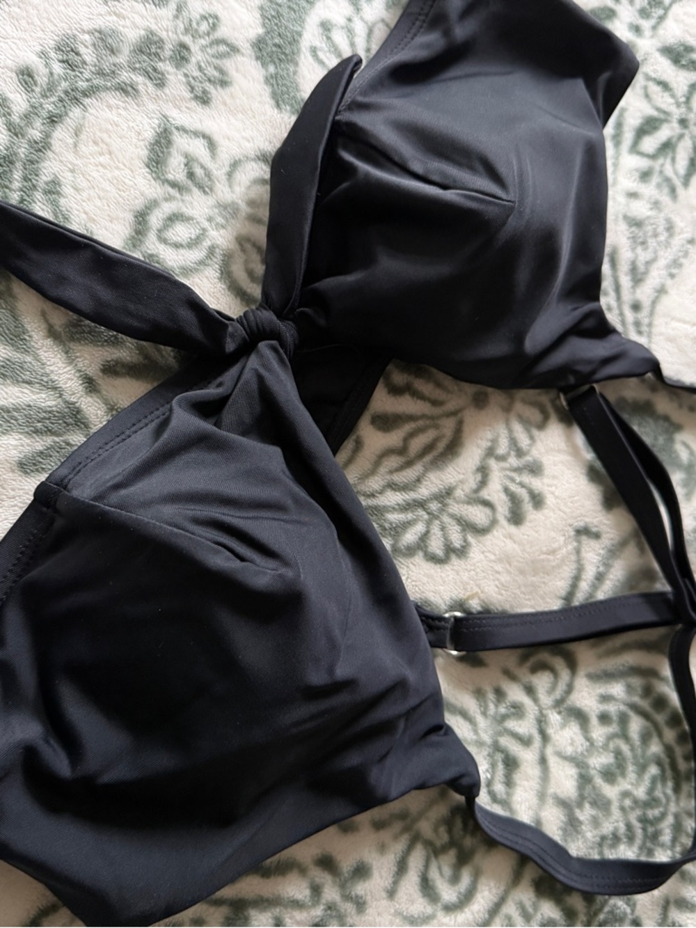 Cupshe Tie Front Racerback Bikini Top - Picture 9 of 12